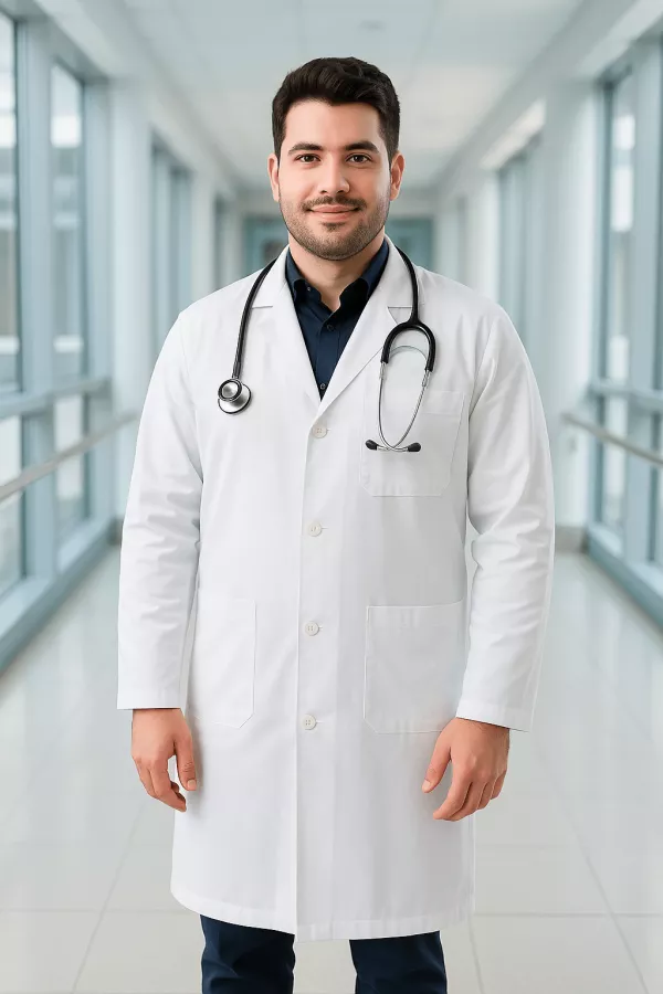 روپوش پزشکی مردانه | شیک، راحت و مناسب مطب و کلینیک