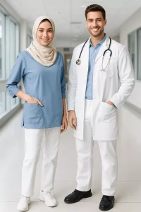 شلوار پزشکی ساده | رنگ‌بندی متنوع، راحت و مناسب کلینیک
